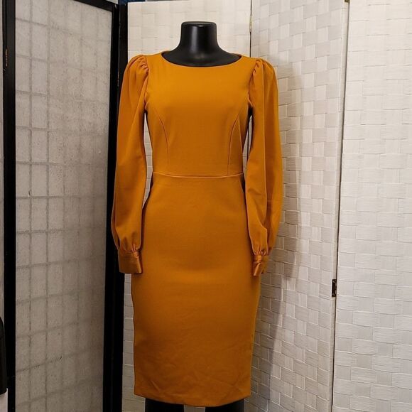 BRAND NEW CALVIN KLEIN WOMEN'S BUBBLE SLEEVE SHIFT DRESS - Picture 16 of 16